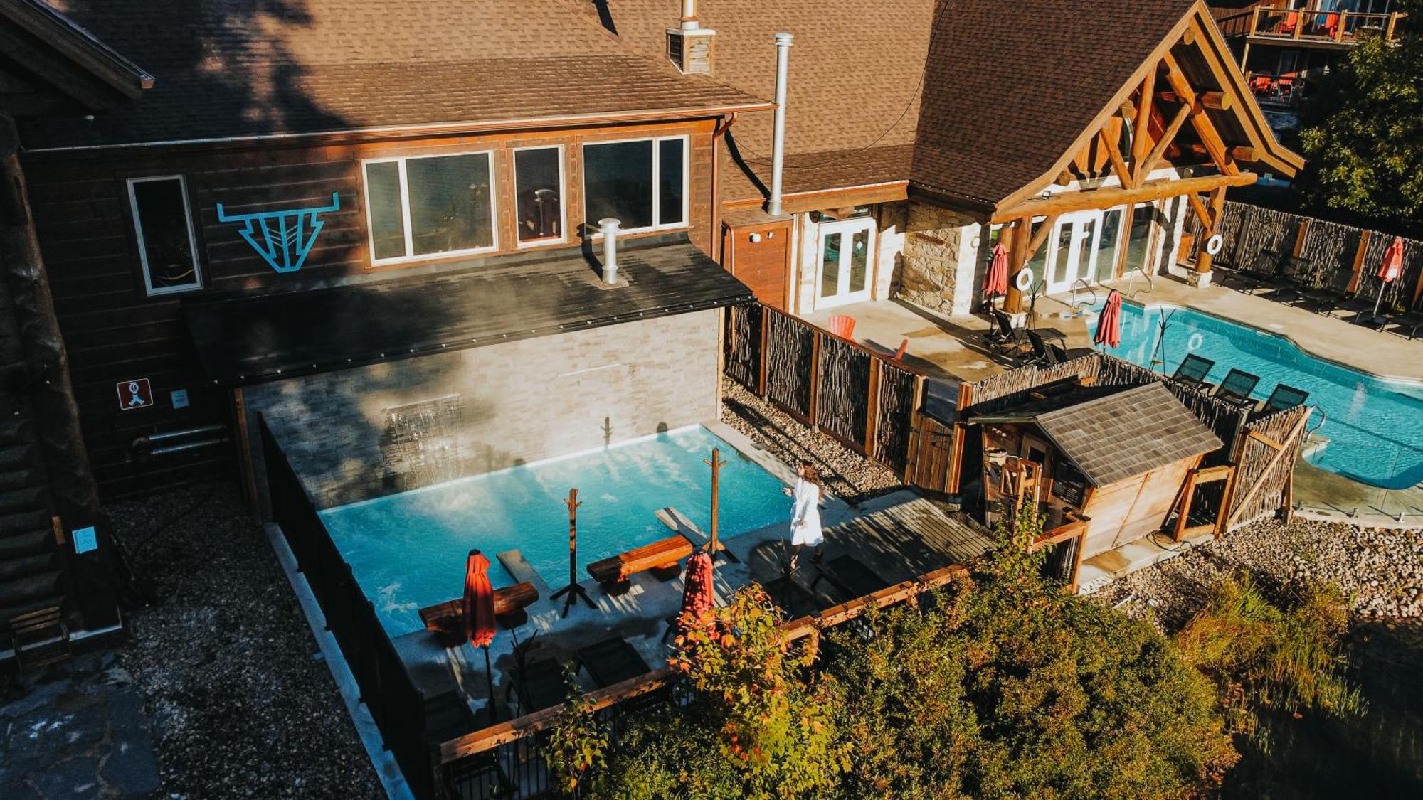 Auberge Du Lac Taureau Сен-Мишель-де-Сен Экстерьер фото