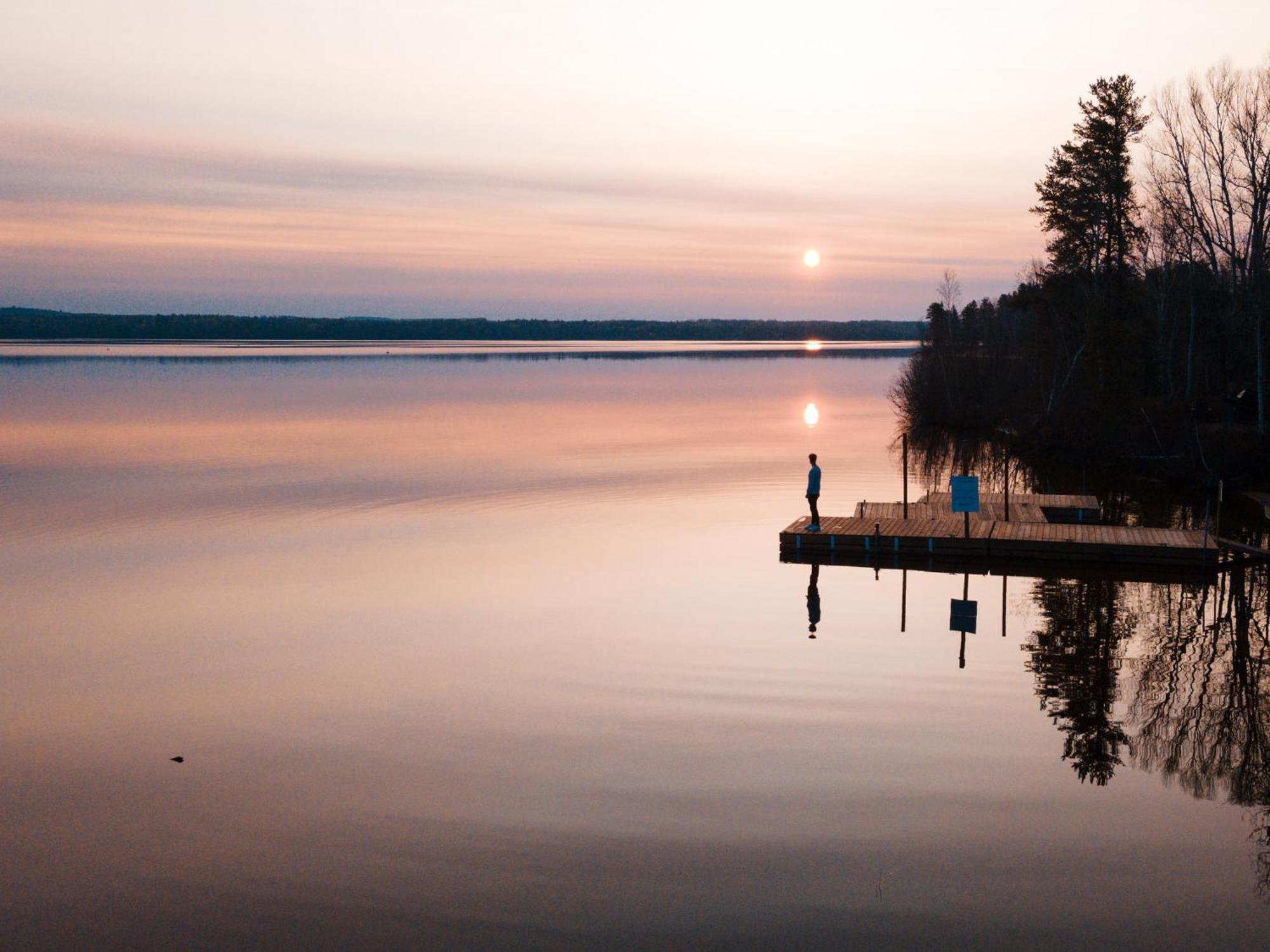 Auberge Du Lac Taureau Сен-Мишель-де-Сен Экстерьер фото