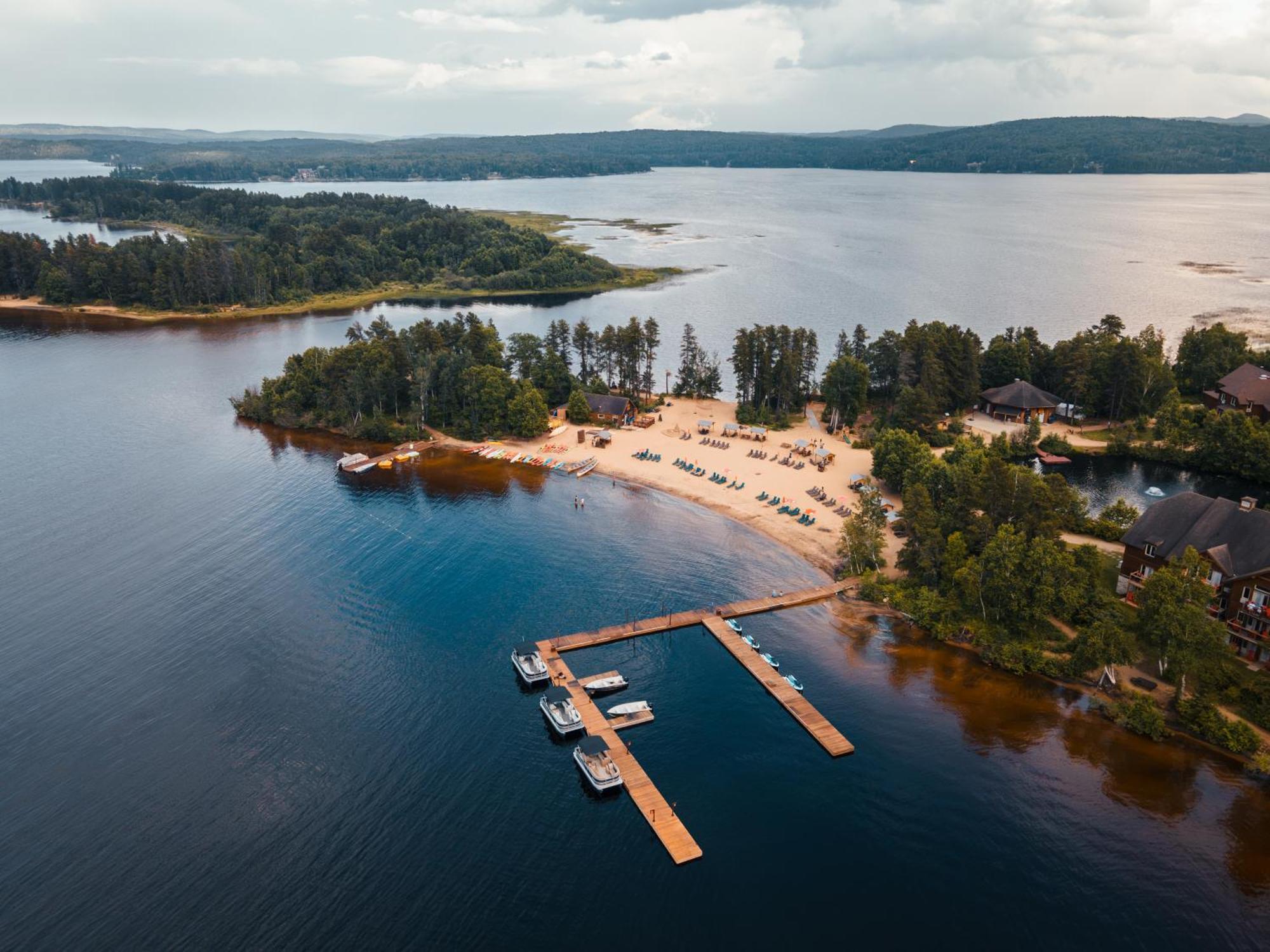 Auberge Du Lac Taureau Сен-Мишель-де-Сен Экстерьер фото